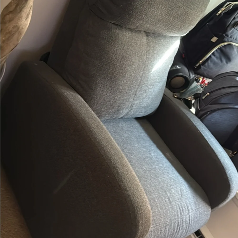 Gray Recliner Chair